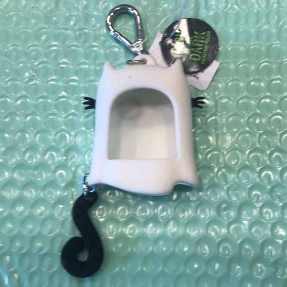 👻 🐈⬛ VERY RARE BBW BATH & BODY WORKS HALLOWEEN GHOST CAT POCKETBAC HOLDER - Picture 8 of 8